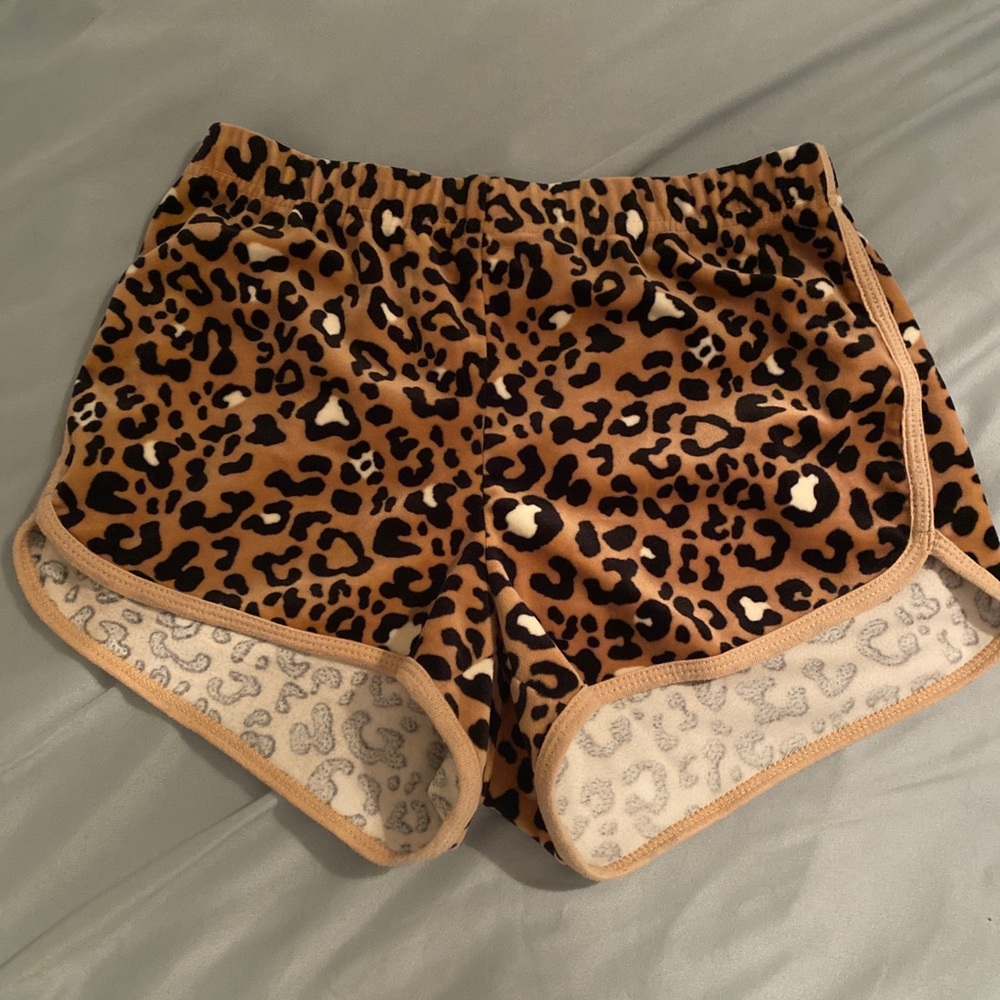 Hollister cheetah shorts